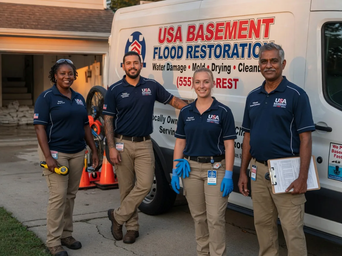 Basement Flood Cleanup company in Lehigh, KS
