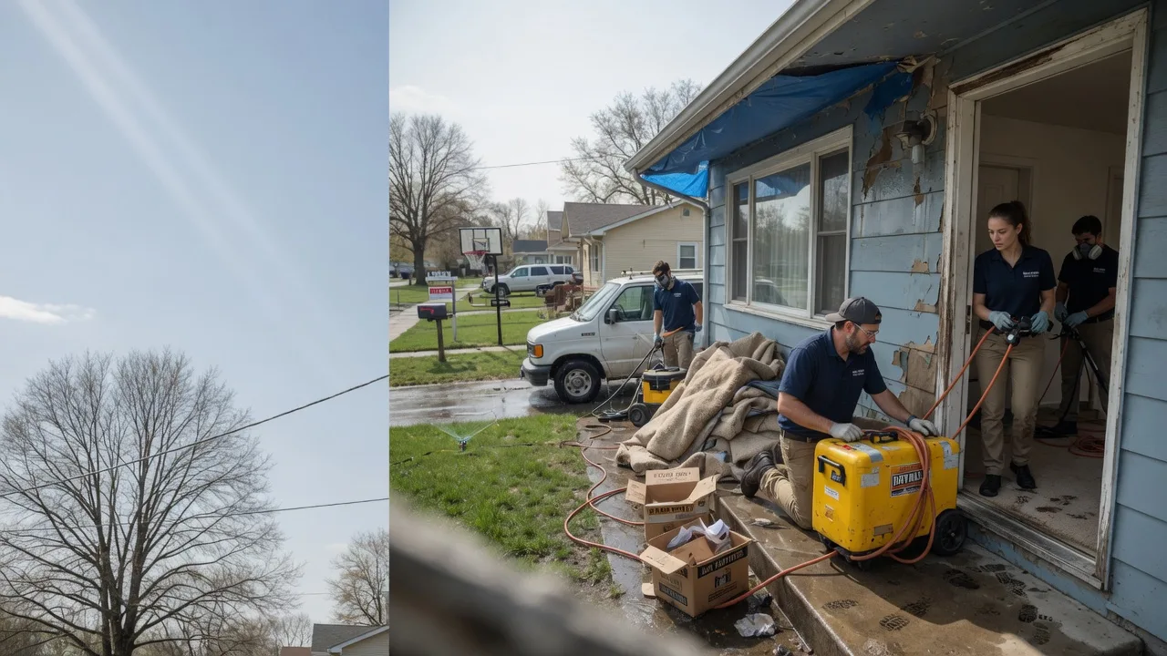 Basement Flood Cleanup in Lehigh, KS near me